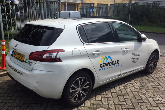 Voertuigbelettering Kewodak | Van Dongen Reclame