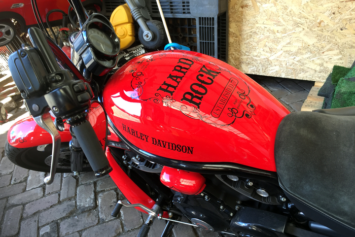 Voertuigbelettering Harley Davidson | Van Dongen Reclame