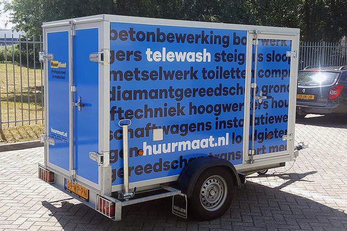Voertuigbelettering Huurmaat | Van Dongen Reclame