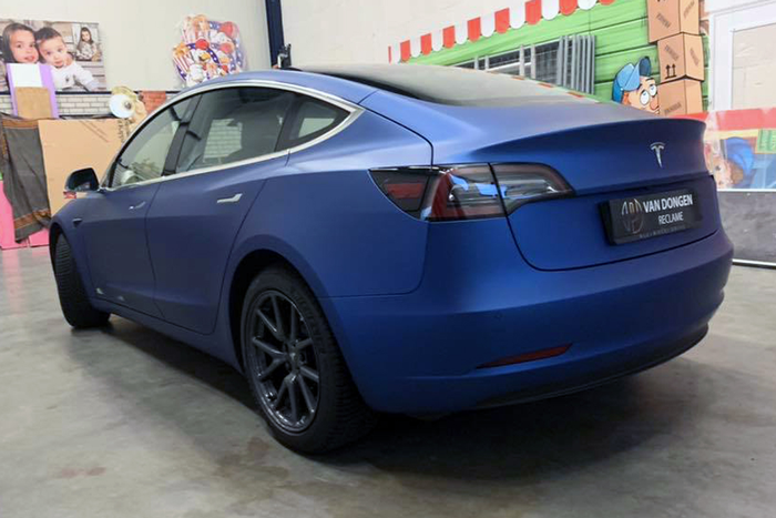 Carwrapping Tesla | Van Dongen Reclame