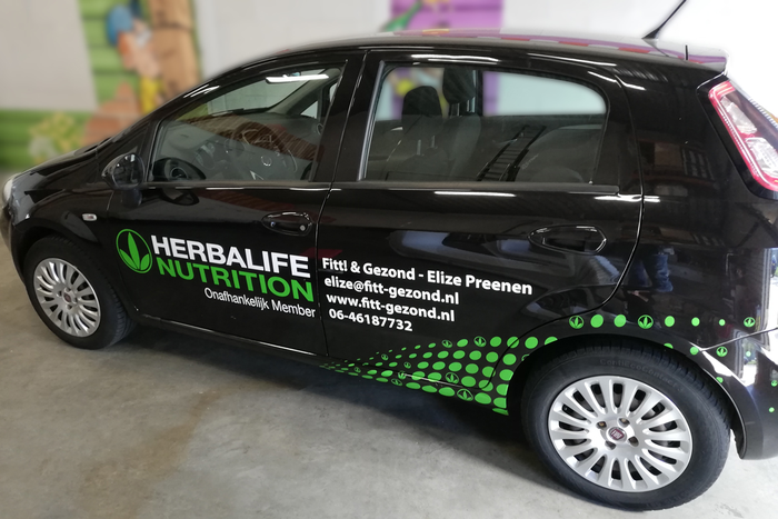 Voertuigbelettering Herbalife | Van Dongen Reclame