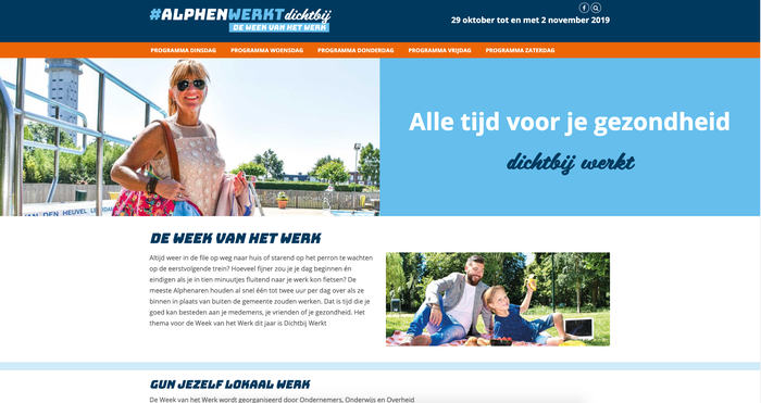 De week van het werk | Van Dongen Reclame