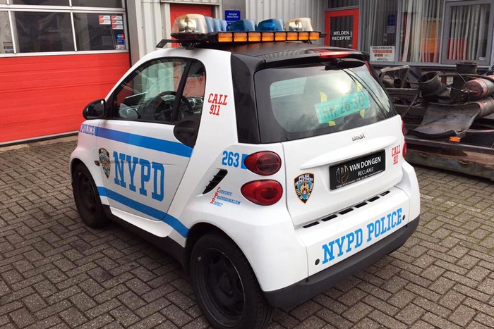Voertuigbelettering Smart | Van Dongen Reclame